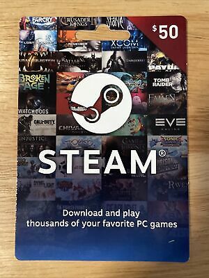 Steam Wallet Gift Cards
